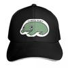 Tummy Hurt Sage Green Frog Baseball Cap Derby Hat Luxury Cap Mountaineering Sun Hat For Children Womens Hats Unisexs