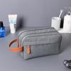 Beilian Men's Double-Layer Moisture-Proof Toiletry and Skincare Travel Bag