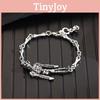 Trendy Alloy Skull Hand Jewelry For Ladies Halloween Costume Accessory