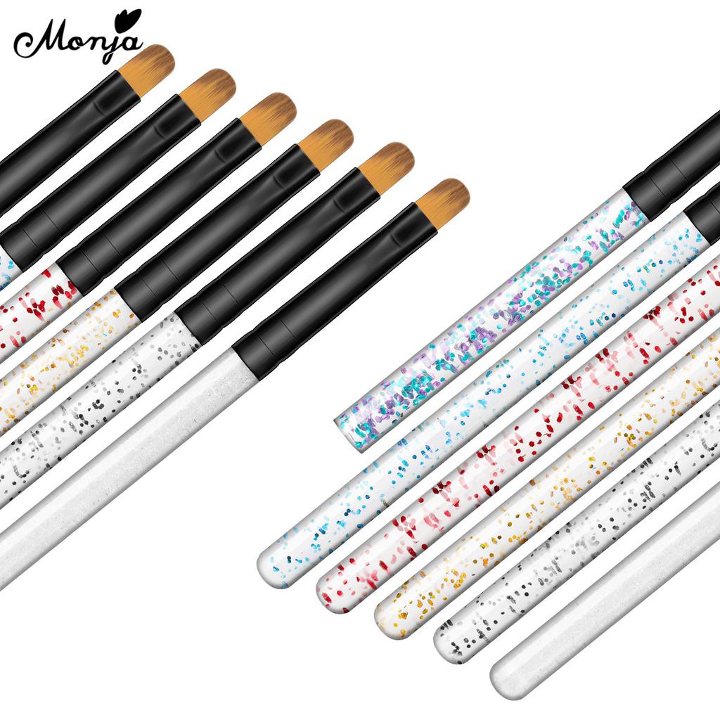 1 шт., кисть для дизайна ногтей, акриловая ручка, УФ-гель-лак, полиудлинитель, наращивание базового покрытия, рисунок, ручка для рисования, инструмент для дизайна маникюра «сделай сам»