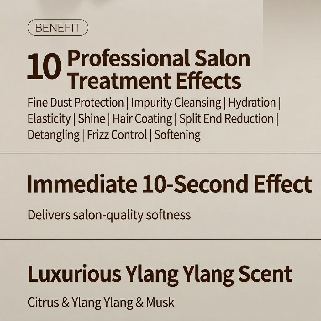 mise en scène Salon 10 Protein Shampoo 500ml 2 Types (+Free gift)