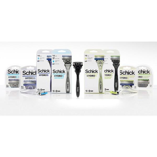 Schick Hydro 5 Skin Protect Razor Blades, 8 Packs, 1 Piece ,Korean Razor Blade