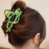 Metal Frog Hair Claw Cartoon Ponytail Hairpin Funny Frog Hair Clip  Girls