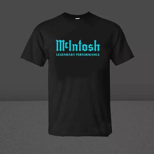 Горячая Новая Футболка McIntosh Amplifiers Легендарная Производительность Логотип Смешной Размер США Унисекс Футболка