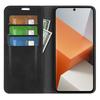 For Xiaomi Redmi Note 13 Pro+ 5G Case PU Leather Skin-touch Phone Wallet Cover
