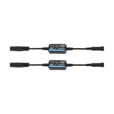 Komine EK-314 - 7,4 В Конвертер для перчаток для мотоциклов, Черный Бесплатный