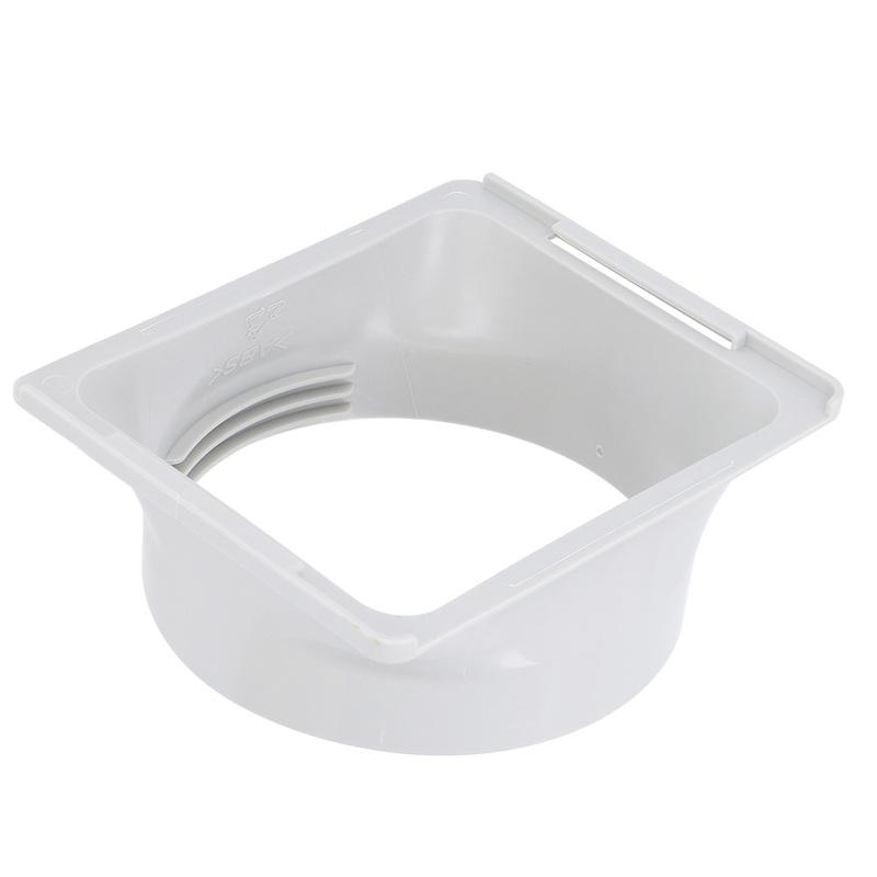 Air Conditioner Exhaust Hose Coupler Easy Installation ABS Thread Design Portable Exhaust Duct Hose Adapter for Home