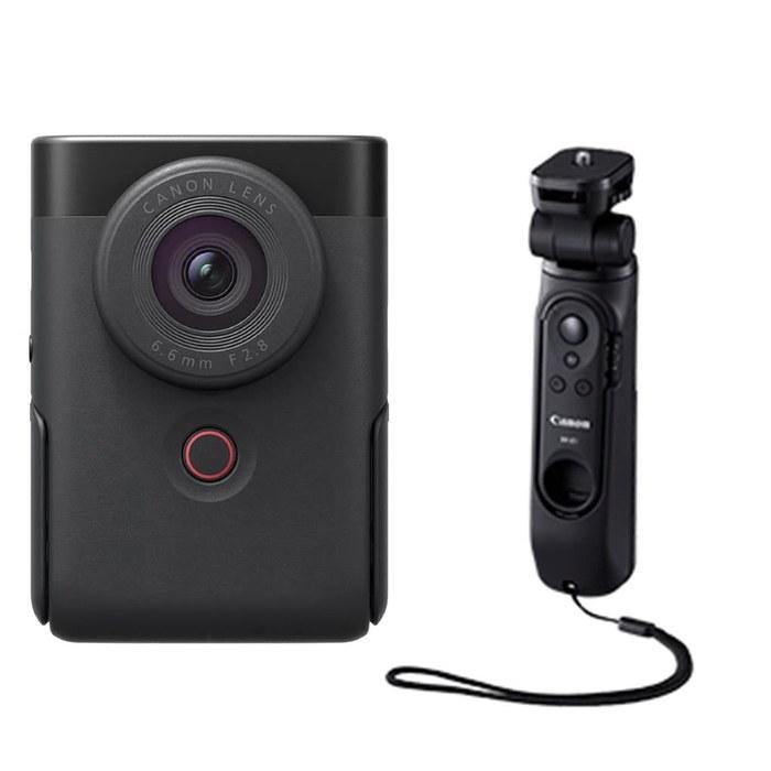 Canon PowerShot V10 Vlog-камера Штатив Рукоятка Комплект Черный PSV10TRIPODKITBK Компактный