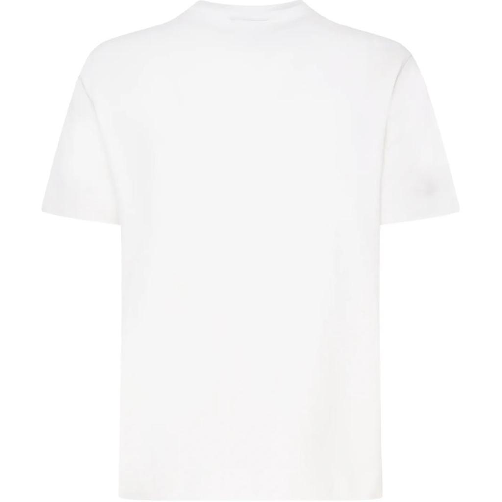 EMPORIO ARMANI Logo Embroidered Crewneck T Shirt 6D1TM1-1JOCZ-01B8