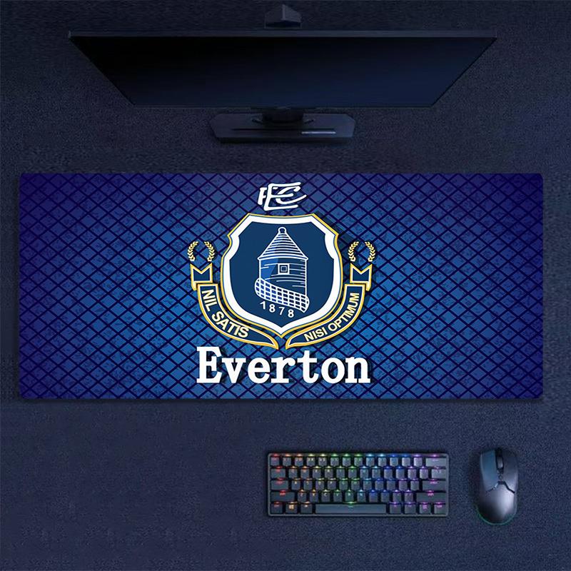 Everton FC Print Cushion Non-slip Laptop Tablet Big Mousepad XXL Mat Mini PC Playmat With Lock edge