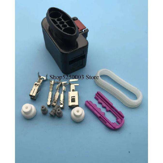 5sets 5pin hybrid 1.5mm 6.3mm auto female housing plug modified parts wiring harness connector 1K0919231