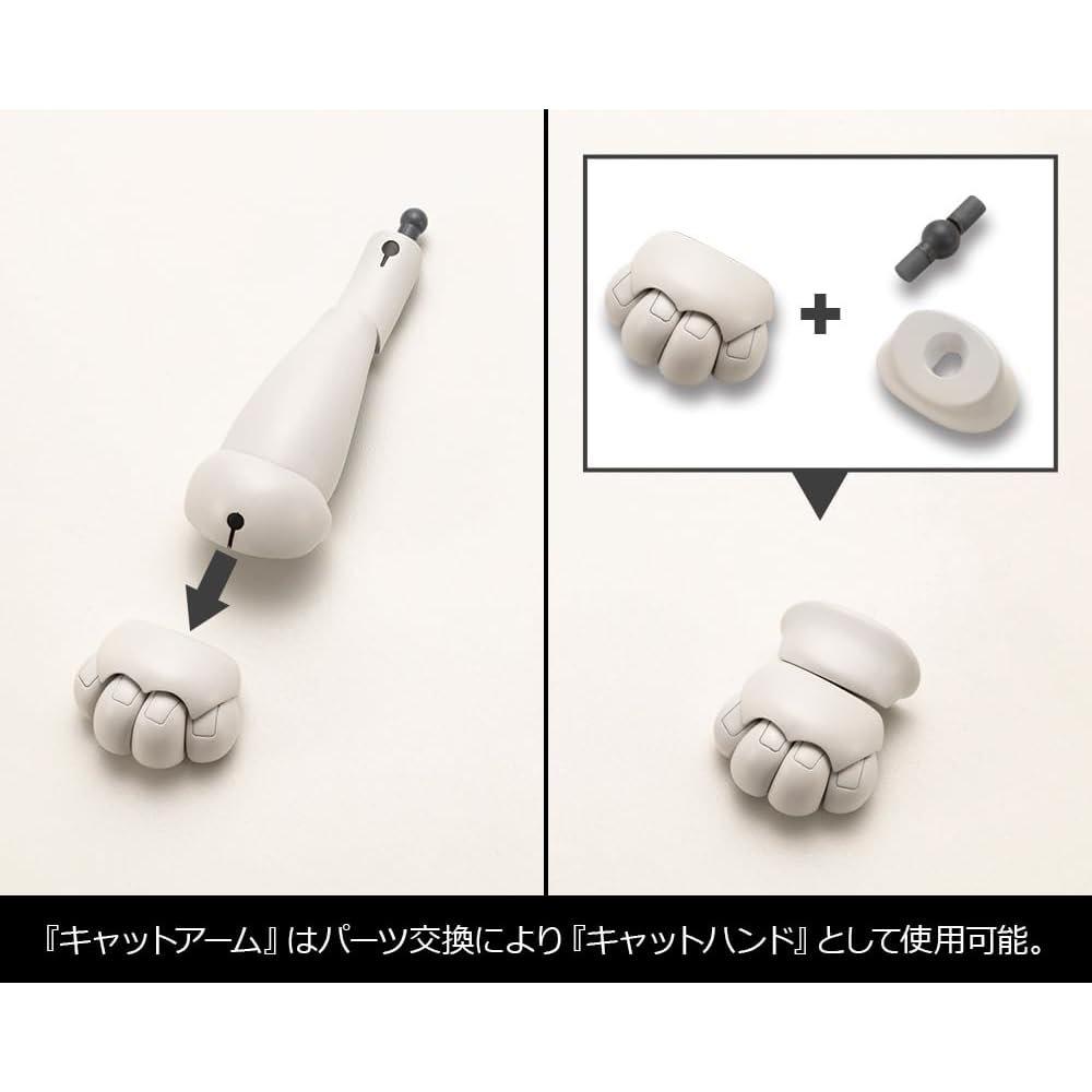 Kotobukiya M.S.G Модуль Тяжелого Вооружения 39 Кошачья Броня Модуль 01 Модель Без Масштаба Примерно 67 мм