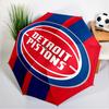 Detroit-Pistons Logo Umbrella 8-Frame for Travel, Camping, Casual Lightweight Portable Umbrella, Essential for Every Family Holidays Gift