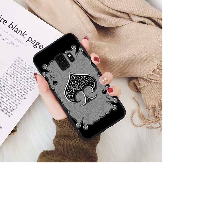 Poker Phone Case For Samsung Galaxy S20 S10 Plus S10E S5 S6 S7edge S8 S9 S9Plus S10lite 2020
