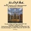 CD JOHANN SEBASTIAN BACH - HERBERT TAC - Toccata, Adagio Und Fuge C-dur BWV 329013 ETERNA 1990 Japan Classical Used