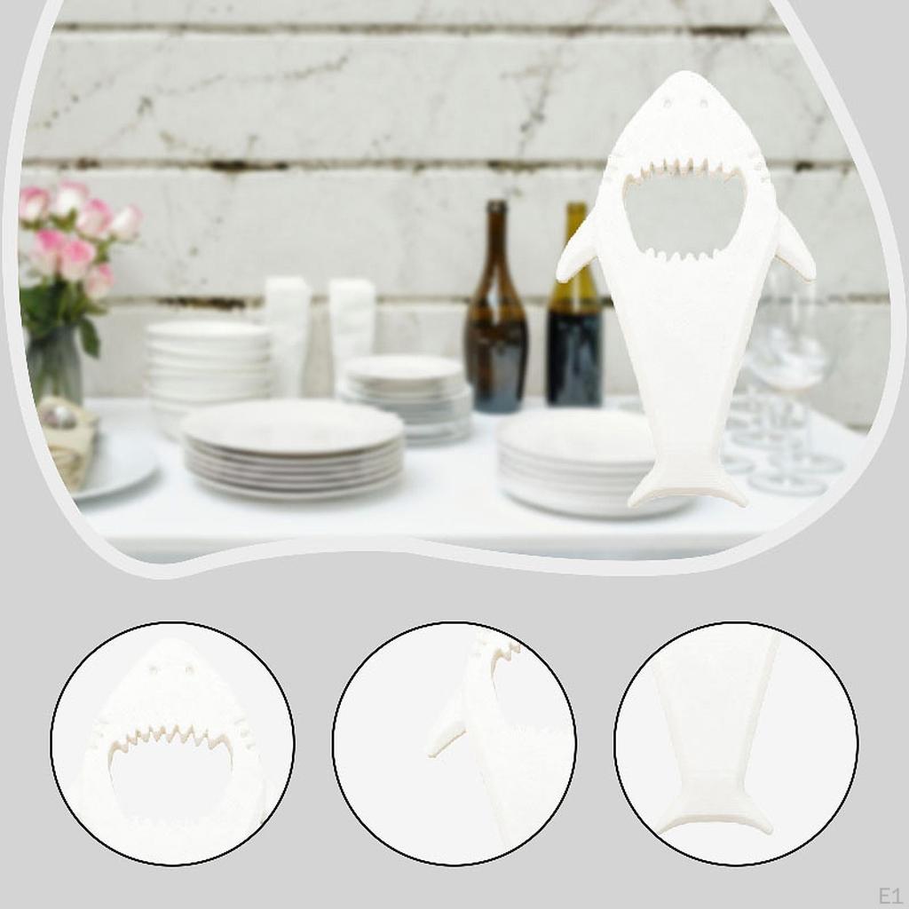 Открывалка для бутылок в виде акулы, кухонный инструмент, ручная, портативная, современная, для открывания пивных банок, для банкета