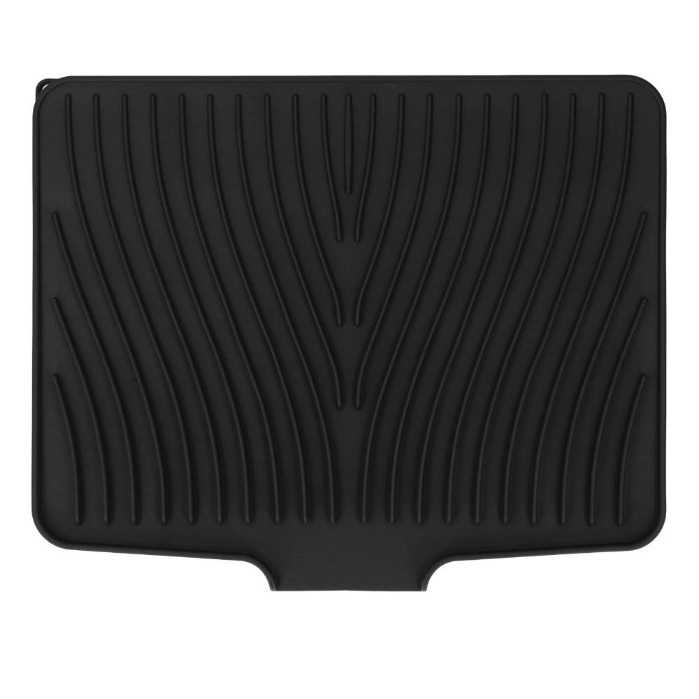 Non-Slip Dish Drying Pad Odorless Kitchen Counter Mat Dish Drying Mat Drawer/Refrigerator