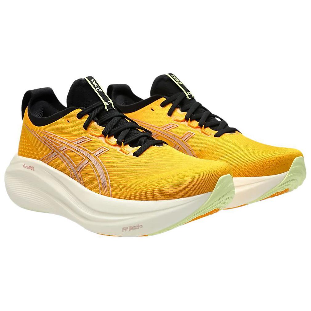 Asics Кроссовки мужские Gel Nimbus 27 Amber Neutral Pink желтые 1011B958-800