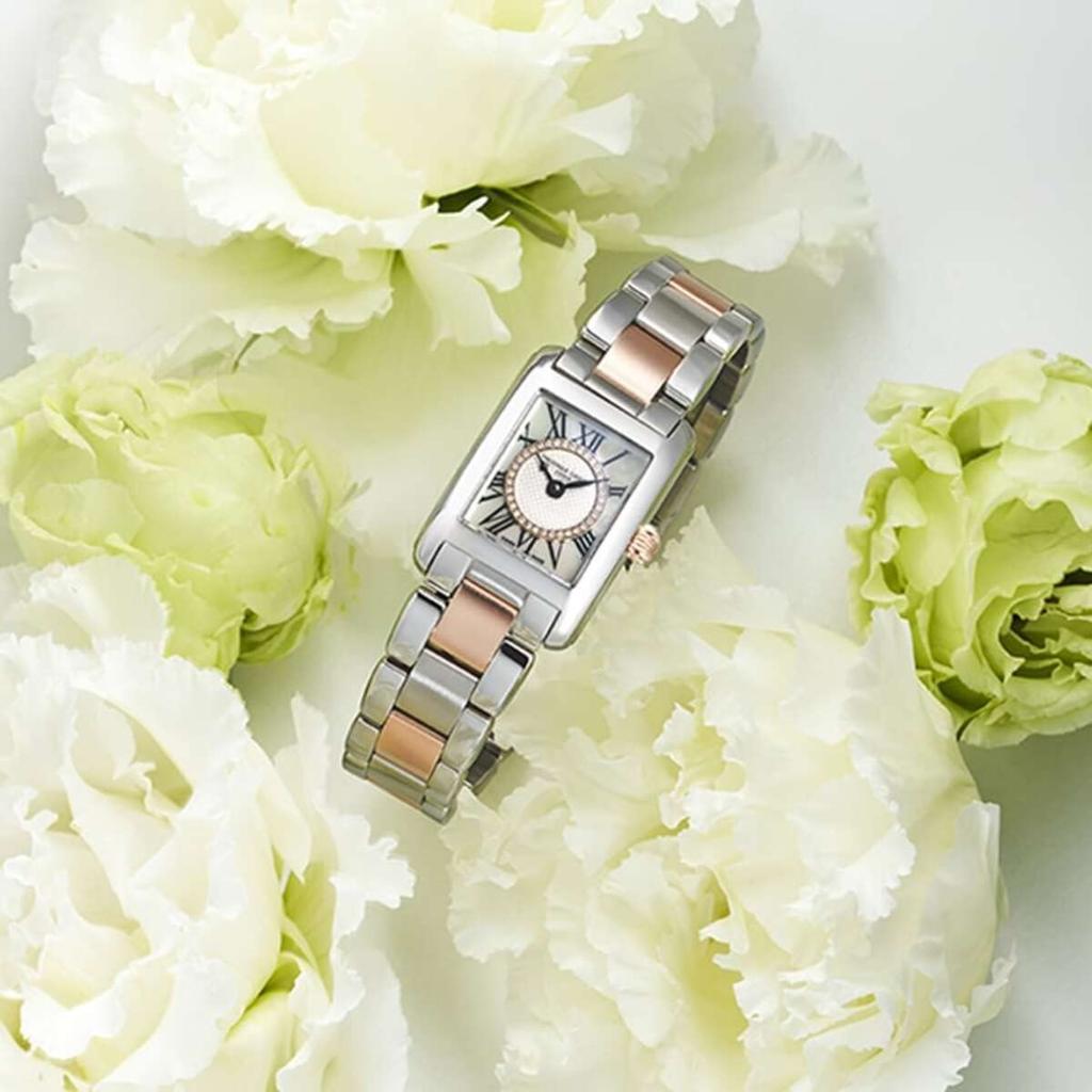 Frederique Constant Classic Carre Japan Limited Model Watch Imported [Frederique Constant] Women's FC-200MPDC12B [Regular Product]