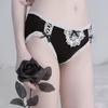 Women's Sexy Fun Panties Lace Soft Comfort Bow Low Waist Briefs