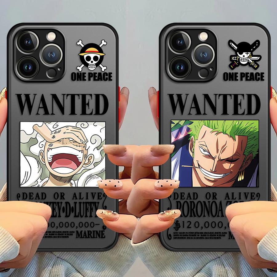 Чехол задняя крышка для телефона Funda для iPhone 17 Pro Max 14 Air 11 15 12 13 Mini XS XR 16 Plus 7 8 SE One Piece Luffy