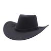 New Western Suede Cowboy Hat Men's and Women's Ethnic Style Retro Knight Top Hat British Style Jazz Hat