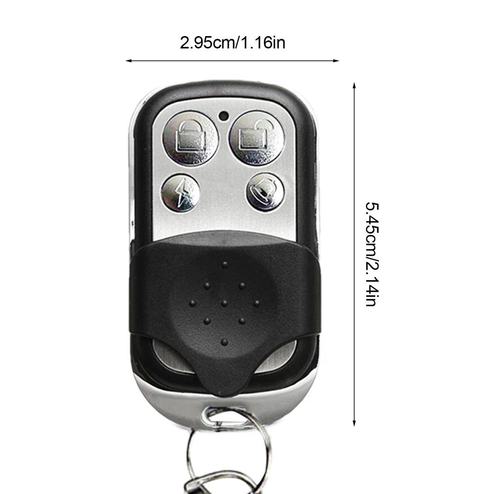 Дубликатор пульта дистанционного управления гаражными воротами 433 МГц Кодовый граббер Клон Фиксированный обучаемый Дубликатор с плавающим кодом Аксессуары для гаражных автомобилей