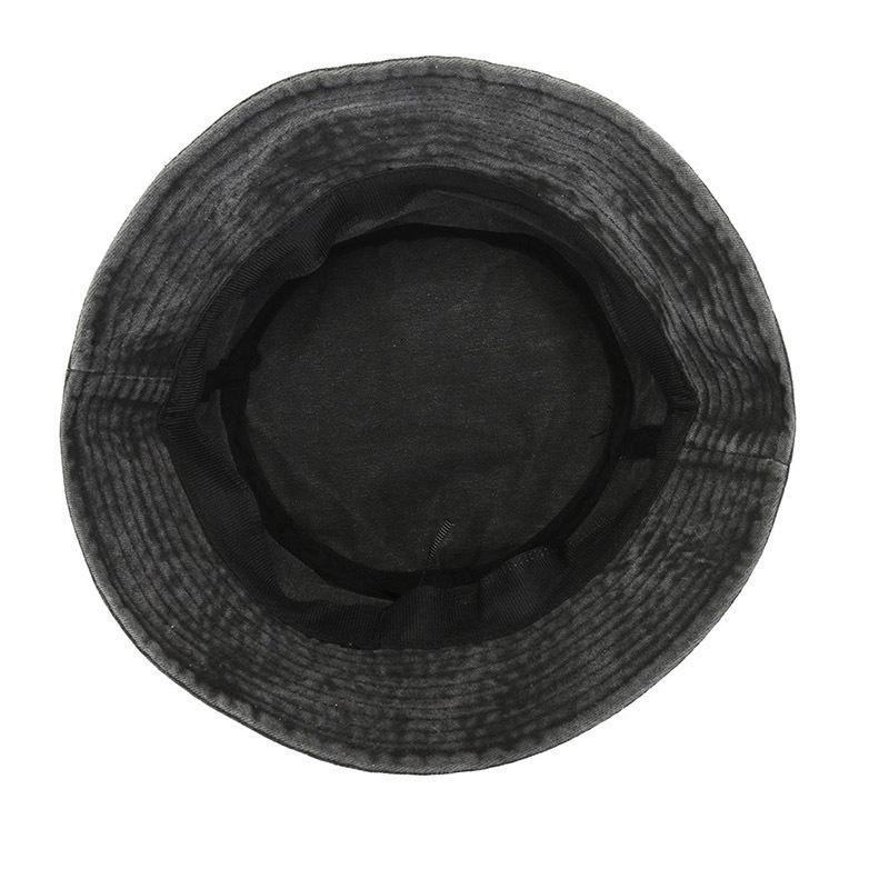 Retro Washed Fisherman Hat Simple Trendy Men and Women All-match Foldable Fashionable Cowboy Bucket Hat