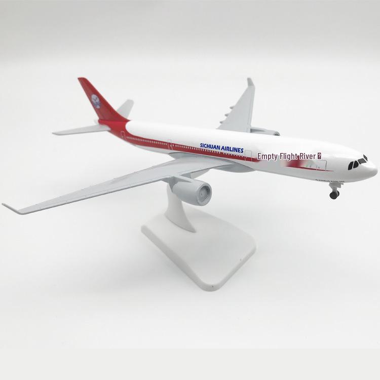 Модель Boeing 777 из сплава, 20 см - Статический дисплей Федеральной авиакомпании.