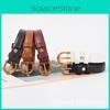 Leather Vintage Belt Women Versatile Decorative Waistband Casual Strap Jeans