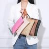 Женская летняя соломенная клатч-сумка: Модный, Универсальный и Ультралегкий Кошелек Большой Вместимости