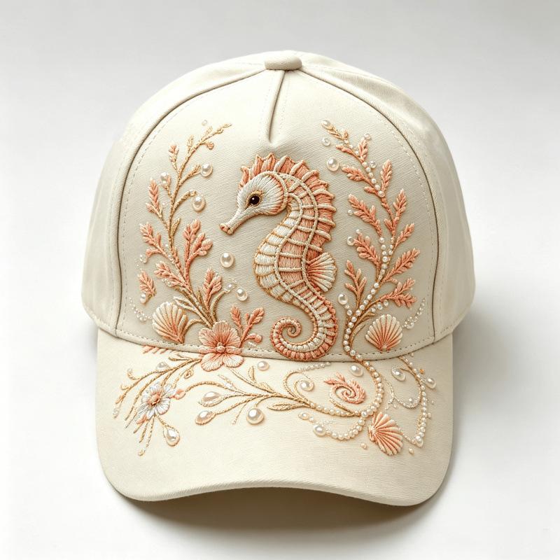 New D Digital Printing Butterfly Baseball Cap Morning Garden Adult Cap Peaked Cap Pastoral