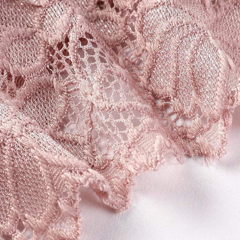 Lace Panties Women Seamless Briefs Soft Lingerie Low-rise Hollow Underwear Tempting Thongs Female Underpants EMA