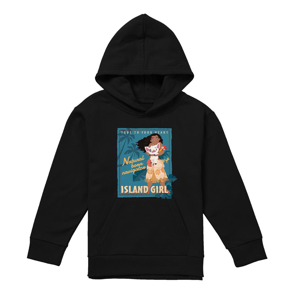 Moana Childrens/Kids Island Girl Hoodie