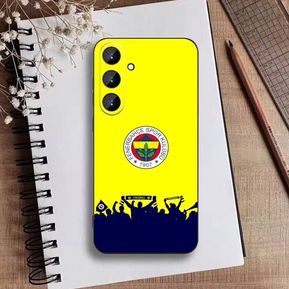 Крутой чехол для телефона с узором O-Turkey Fenerbahce для Samsung Galaxy A73, A72, A71, A70, A52, A51 и других, мягкий черный чехол