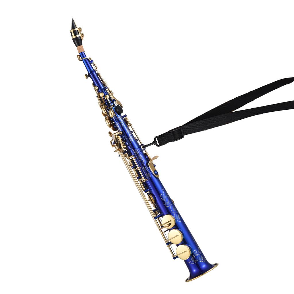 Btuty Brass Straight Soprano Sax Saxphone Bb B Flat Деревянный духовой инструмент для студентов начинающих профессионалов