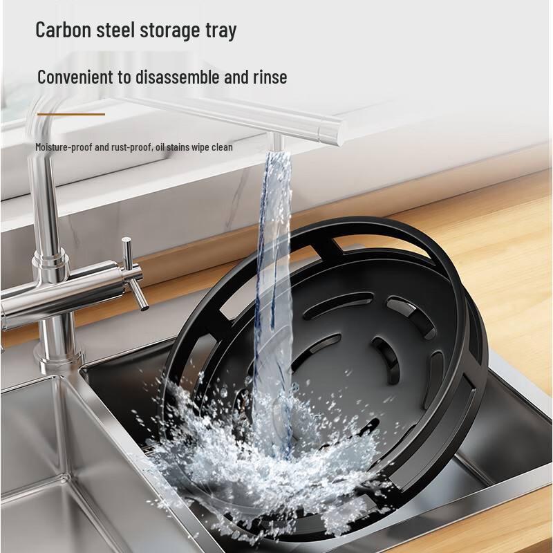 Zhaoran 360° Rotatable Countertop Spice Rack