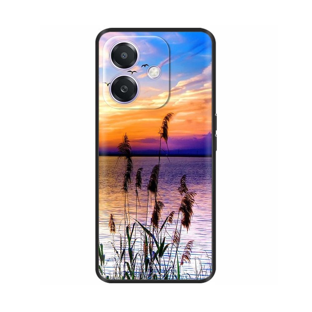 Чехол для Oppo A3X Чехол для Oppo A3 Милый чехол Силиконовый Мягкий Матовый Чехол для телефона Для Oppo A3x CPH2681 OppoA3 Задняя крышка Coque Fundas Capa