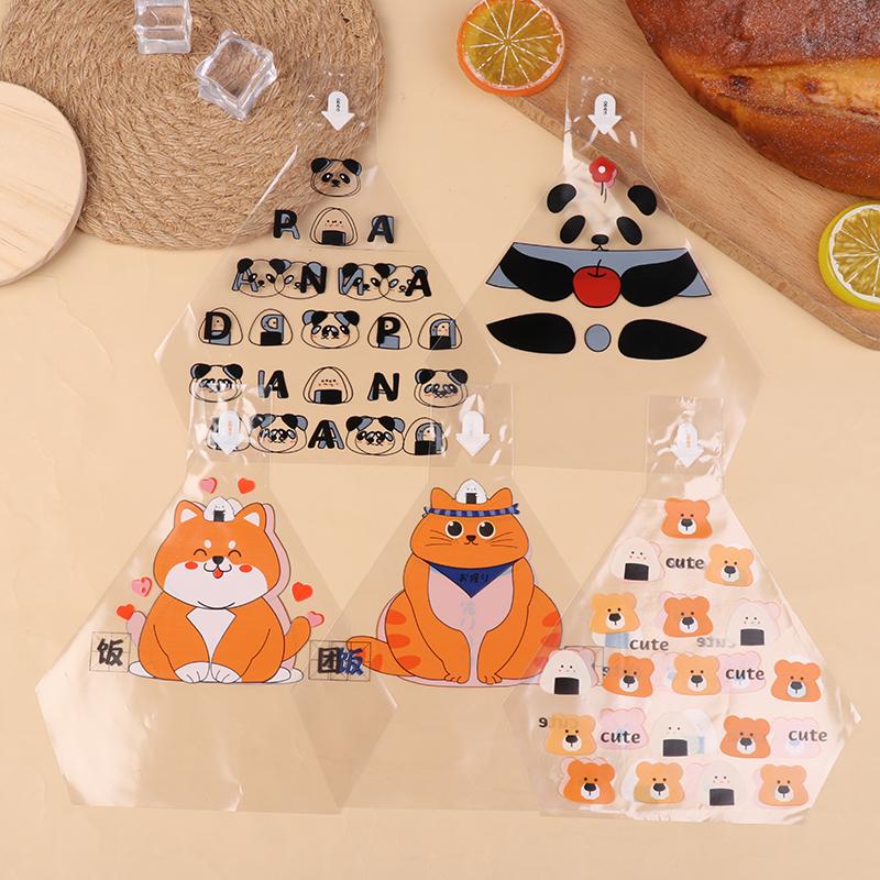 50 шт. японский треугольный рисовый шарик одноразовая упаковка мешок нори водоросли нори онигири суши мешок портативные аксессуары бэнто