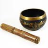 Tibetan Singing Bowl Sound Healing Brass Buddhist Meditation Collectable Art