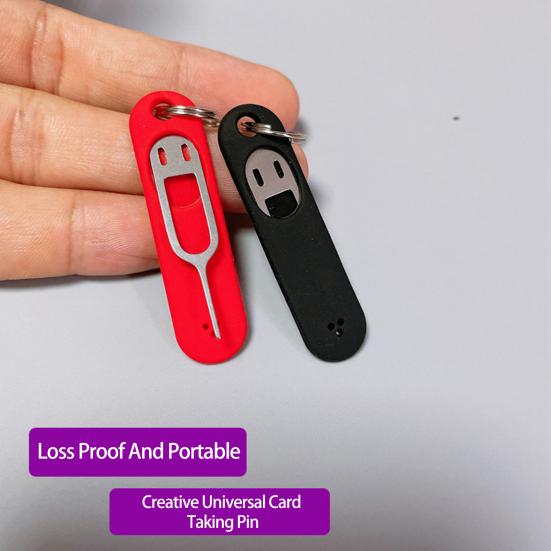 Надежный креативный удобный штифт для извлечения SIM-карты с силиконовой защитой для планшета