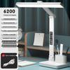 Rechargeable Eye-Protection Desk Lamp with Clock for Children and College Students