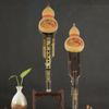 Double sounds Gourd Flute Black Bamboo Hulusi Easy To Play Gourd Bamboo Flauta  Beginner