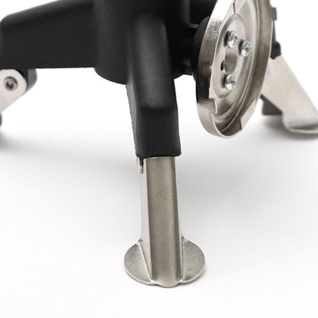 Адаптер-стабилизатор для штатива для плиты, головка-конвертор для газового баллона из нержавеющей стали с самоблокировкой