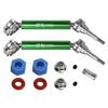 1 Pair RC Front Drive Shaft Steel Aluminum Alloy Rustproof 110 Front Transmission Shaft for