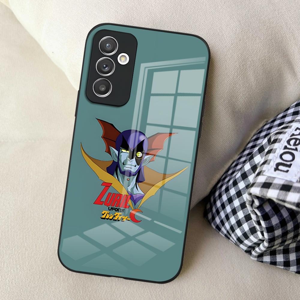 Чехол для телефона UFO ROBO GRENDIZER GOLDORAK Для S25 Samsung S24 Ultra S23 Fe S22 Plus S20 S21 A16 A54 A34 A53 Стеклянная крышка