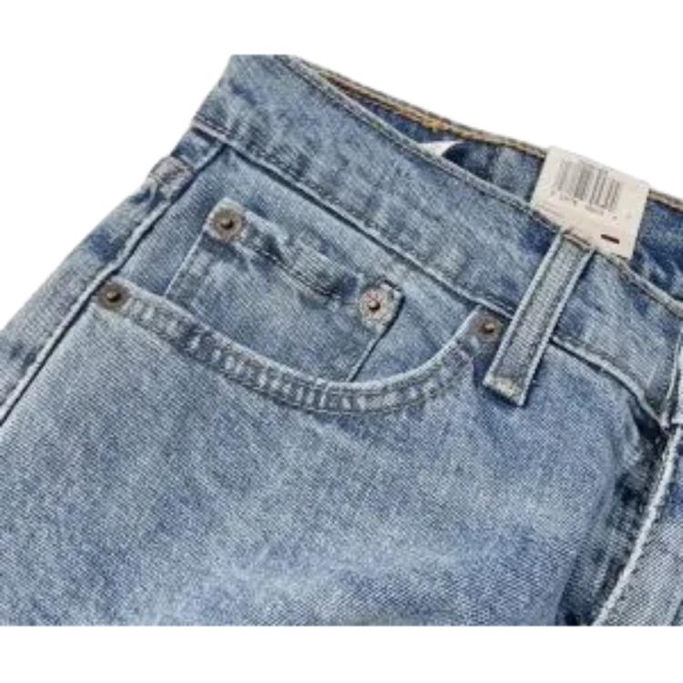 Levi's Джинсы мужские синие умеренной посадки прямые 00505-1456
