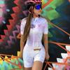 Sportsdesigns Женский триатлонный велосипедный слитный костюм Летний с коротким рукавом Купальный костюм Индивидуальная велосипедная майка Одежда Комбинезон Ropa Ciclismo