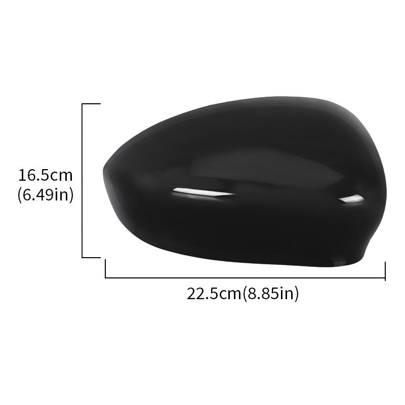 Exterior Left Right Door Side Wing Rearview Mirror Cap Cover For Fiat 500 500C GRANDE PUNTO 595 ABARTH 695 2007-2024 Replacement