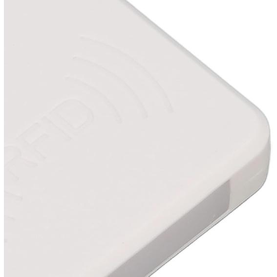 Card Reader, Credit Card Reader Type C Interface ID Mobile Phone Card Reader 125Khz Portable Smart Card Reader (White)